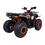 Mamido Detská benzínová štvorkolka RamiGO PRO RIDER 200CC oranžová