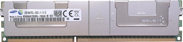 Samsung Samsung - DDR3L - 32GB - LRDIMM 240- pin - 1600 MHz / PC3L- 12800L - CL11 Load- Reduced - ECC (M386B4G70DM0- YK03J)