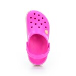 Papuče Crocs Crocband Clog K - Electric Pink/Cantaloupe 33 EUR