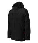 Vertex pánska zimná softshellová bunda čierna 3XL
