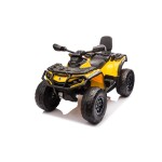 Mamido Detská elektrická štvorkolka Can-Am Outlander ATV 4x200W žltá
