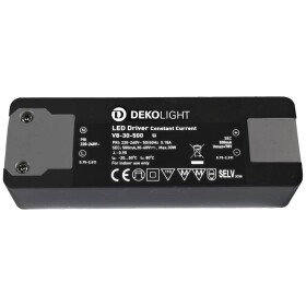 Deko Light BASIC, CC LED driver konštantný prúd 30 W 0.50 A 30 - 60 V/DC; 862196