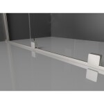 MEXEN/S - Velar Duo sprchovací kút, posuvné dvere 90 x 80, grafit, nikel kartáčovaný 871-090-080-42-97