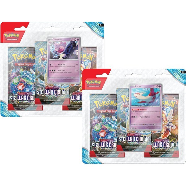 Pokémon TCG: SV07 Stellar Crown Blister Booster