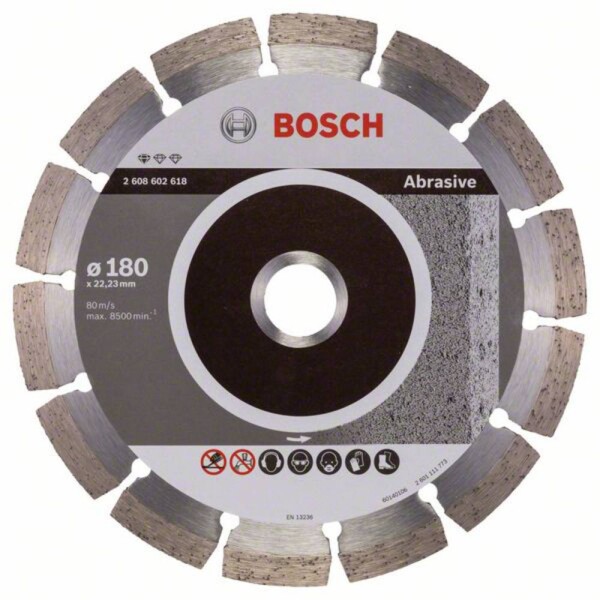 Bosch Accessories 2608602618 Bosch Power Tools diamantový rezný kotúč Priemer 180 mm 1 ks; 2608602618