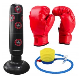 Aptel Nafukovacie boxovacie vrece 160 cm + boxerské rukavice