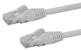 StarTech CAT6 bílá / Patch kabel / UTP / 0,5 m / RJ-45 / PoE (N6PATC50CMWH)