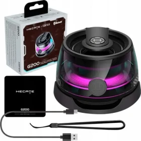 Edifier Hecate G200 Black / bezdrôtový reproduktor / Bluetooth / USB / RGB (G200 black)