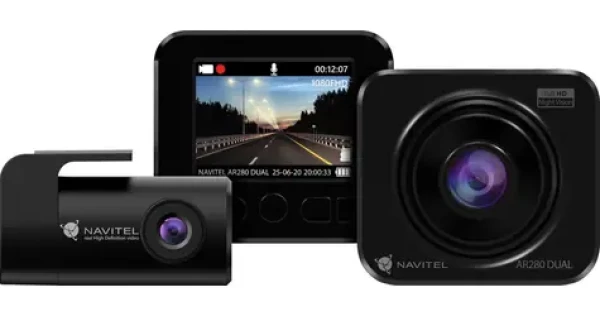 Navitel AR280 DUAL čierna / Kamera do auta / FullHD@30fps / 2" / Uhol záberu 140 ° / Night Vision / G-senzor / microSD (100002065182)