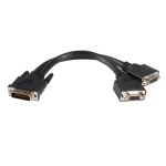 StarTech DMS-59 na 2x VGA čierna / Redukcia / 0,2 m (DMSVGAVGA1)