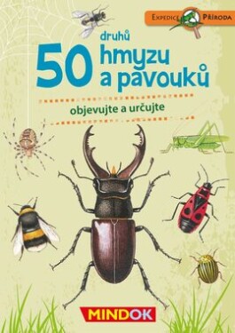 Mindok príroda: 50 druhov hmyzu pavúkov