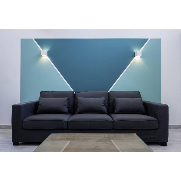 SLV 148018 nástenné svetlo G9 biela; 148018