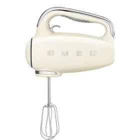 SMEG HMF01CREU krémová / Ručný mixér / 250W / 9 rýchlostí / turbo / časovač (HMF01CREU)