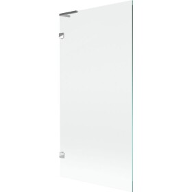 MEXEN/S - Lunar L vaňová zástena FIX 90 x 150, transparent, chróm 897L-090-000-01-00