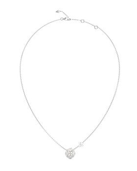Guess Nežný oceľový náhrdelník Wild Flower JUBN05502JWRHT/U