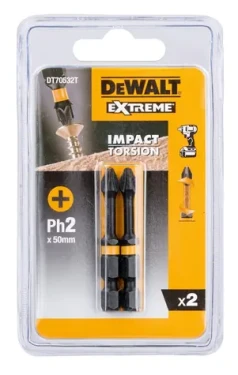 DeWalt DT70532T / sada bitov Impact Torsion Extreme / Ph2x50mm / 2ks (DT70532T)