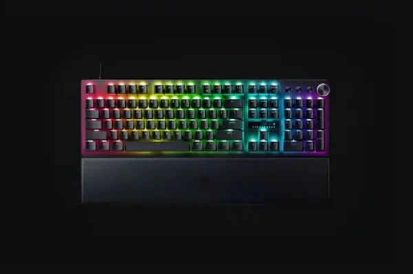Razer Huntsman V3 Pre čierna / Herná klávesnica / opticko-analógová / RGB / USB / DE Layout (RZ03-04970400-R3G1)