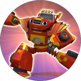 Jedlý papier Plamienok robot AJ 19,5 cm - Pictu Hap - Pictu Hap