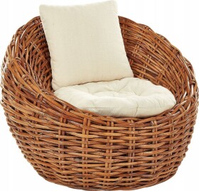 Beliani Fotel záhradný ratanový prírodny LERICI Lumarko!