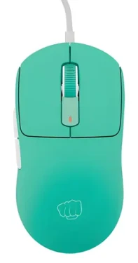 Fury Tanto T4 zelená / Herná myš / drôtová / optická / 12000 DPI / 7 tlačidiel (NFU-2201)