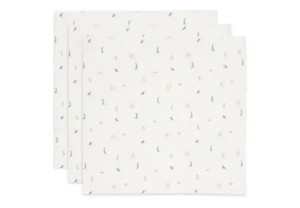 Jollein Plienky 3 ks 70x70 cm Jungle Jambo (535-851-67090)