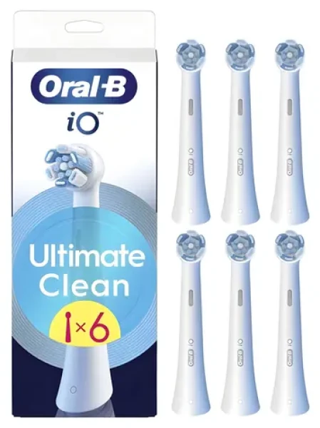 Oral-B iO Ultimate Clean biela / Náhradná hlavica / 6 ks (602163)