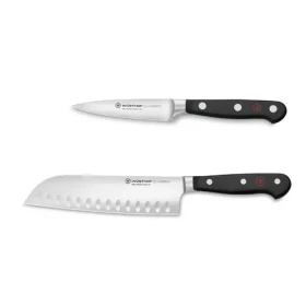Wüsthof CLASSIC Sada nožov 2 ks / Santoku 17 cm + nôž na zeleninu 9 cm / kovaná oceľ / Solingen (1120160219)