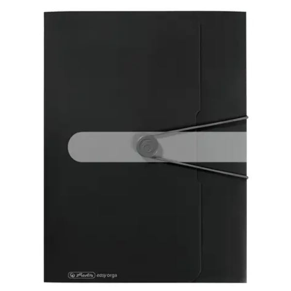 Herlitz Elastická zložka A4 / čierna (11205986)