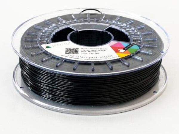 Smartfil FLEX filament čierny 1,75 mm 93A Cívka: 0,75 kg