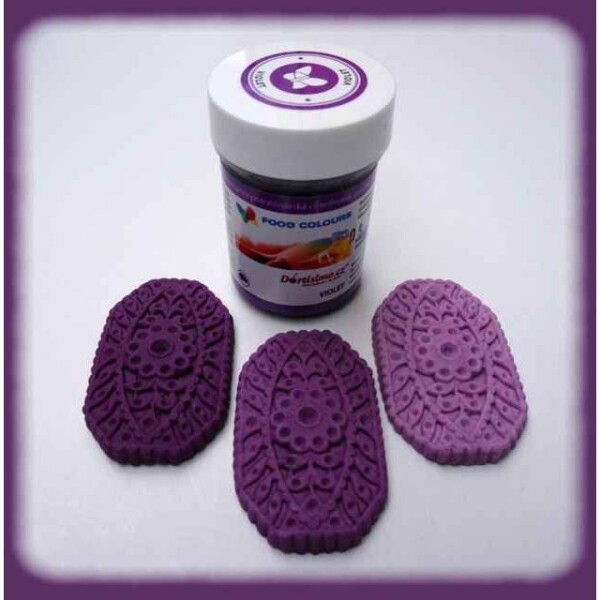 Gélová farba (Violet) fialová 35 g - Food Colours - Food Colours