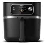 Philips Airfryer XXL HD9880/90 čierna / Teplovzdušná fritéza / 2200 W / objem 8.3 l / Wi-Fi (HD9880/90)