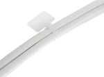 InLine biela / Sťahovacie pásky na káble / 100 mm / 100 ks / nylon (59967G)