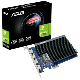 Asus grafická karta Nvidia GeForce GT730 2 GB GDDR5-RAM PCIe x1 HDMI ™ pasívne chladenie; 90YV0H20-M0NA00