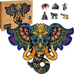 PUZZLER Puzzle Posvätný slon