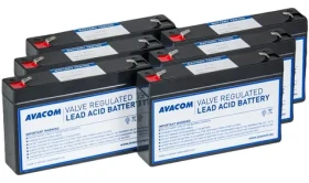 Avacom AVA-RBP06-06070- Kit / Batéria pre UPS / Legrand Keor SPE R/ T 1500 / VRLA / 6 ks / F1 (AVA-RBP06-06070-KIT)