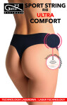 Dámske string Sport RIB Ultra Comfort