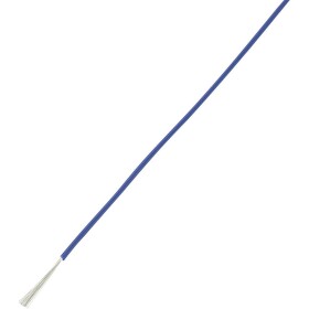 TRU COMPONENTS 1567232 opletenie / lanko, LiY, 1 x 0.50 mm², modrá, 25 m; 1567232