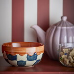 Bloomingville Miska Check Blue 590 ml