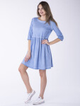 Look Made With Love Šaty Blue Summer Indigo M/L