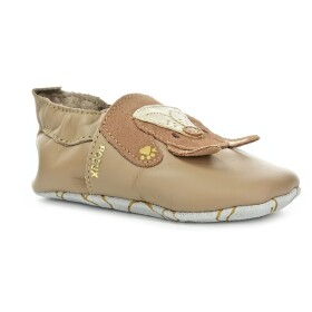 Bobux Peeking Puppy Warm taupe barefoot capáčky 19 EUR