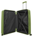 Veľký škrupinový kufor Travelite Pacific L Olive