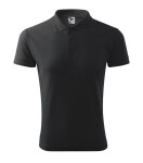 Tričko Pique Polo antracitovo modré 3XL