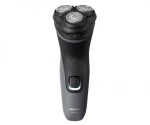 Philips Series 1000 S1142/00 sivá / holiaci strojček / umývateľný / suché a mokré holenie / až 40 min (S1142/00)