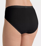Nohavičky sloggi Chic Tai 4P čierne BLACK – SLOGGI BLACK 40