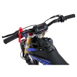 Mamido Detská benzínová motorka RamiGO NITRO 60CC modrá