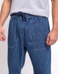Service Works Pinstripe Denim Chef Trousers Pants INDIGO S