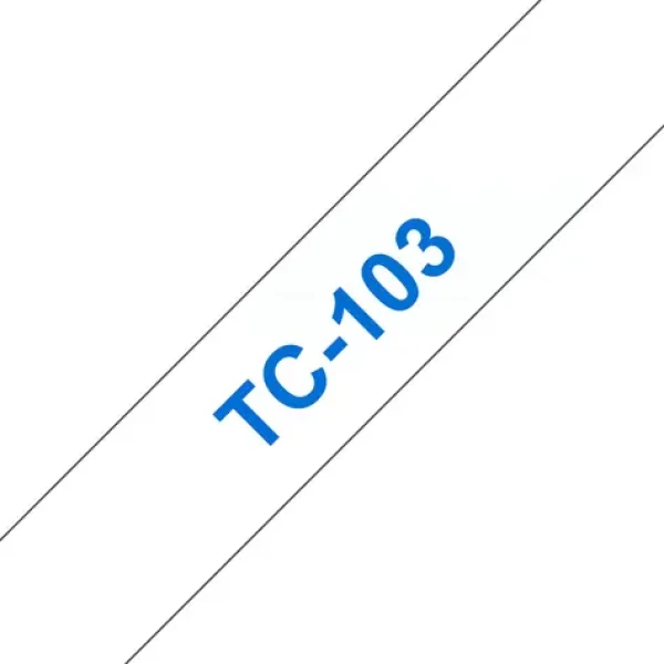 Brother TC-103 / Páska pre tlačiareň štítkov / 12 mm / 7,7 m / laminovaná (TC-103)