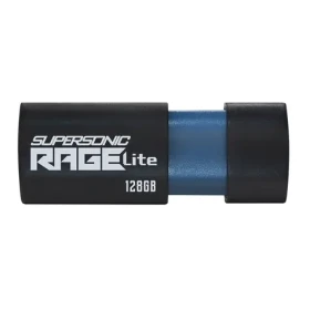 Patriot Supersonic Rage Lite 128GB čierna / Flash Disk / USB 3.2 Gen 1 - (USB-A 3.0) (PEF128GRLB32U)