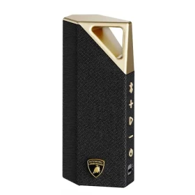 BUGANI Brief BS12305 Lamborghini čierna zlatá / prenosný reproduktor / 28W / IPX7 / Bluetooth 5.4 (640712985099)