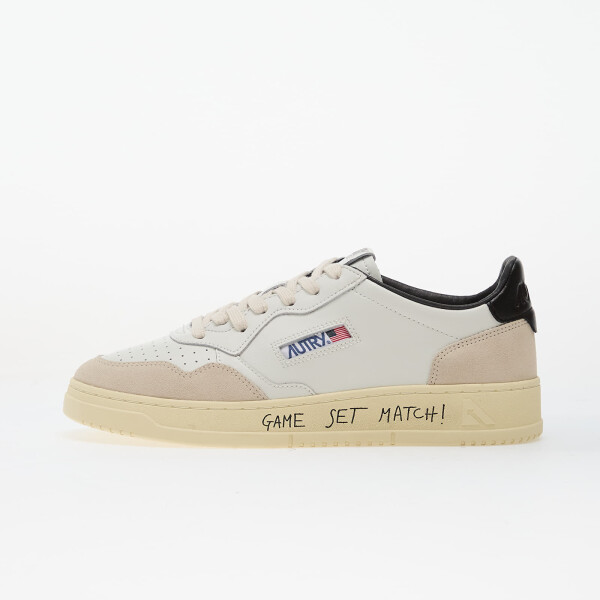 Tenisky Autry Medalist Low Man Match/ Suede White/ Black EUR 42